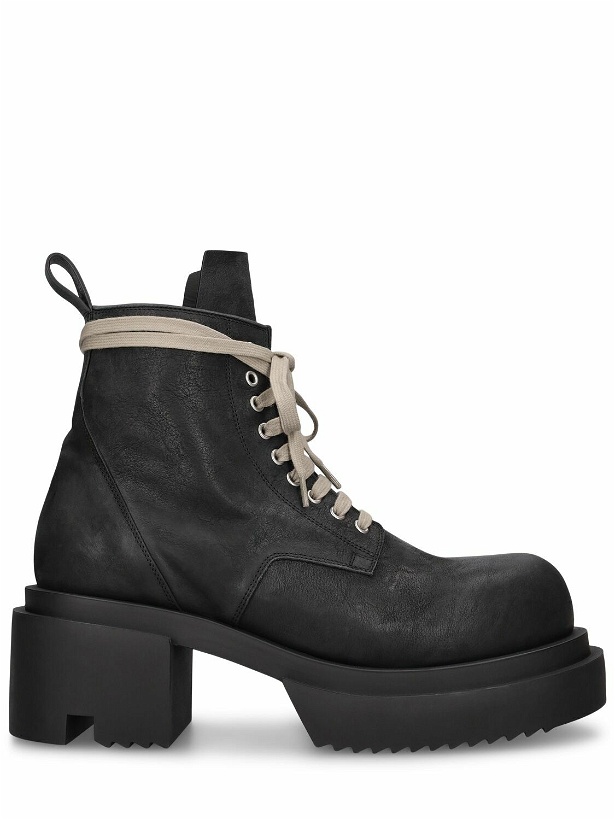 Photo: RICK OWENS - Low Army Bogun Leather Boots