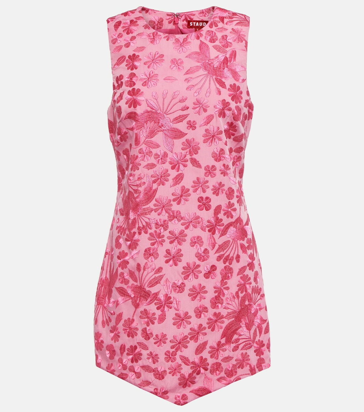 STAUD Morgan floral 刺繍　花柄　ドレス　ワンピース　10 Staud - Morgan floral-embroidered minidress Staud