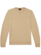 Ermenegildo Zegna - Cotton and Cashmere-Blend Sweater - Neutrals