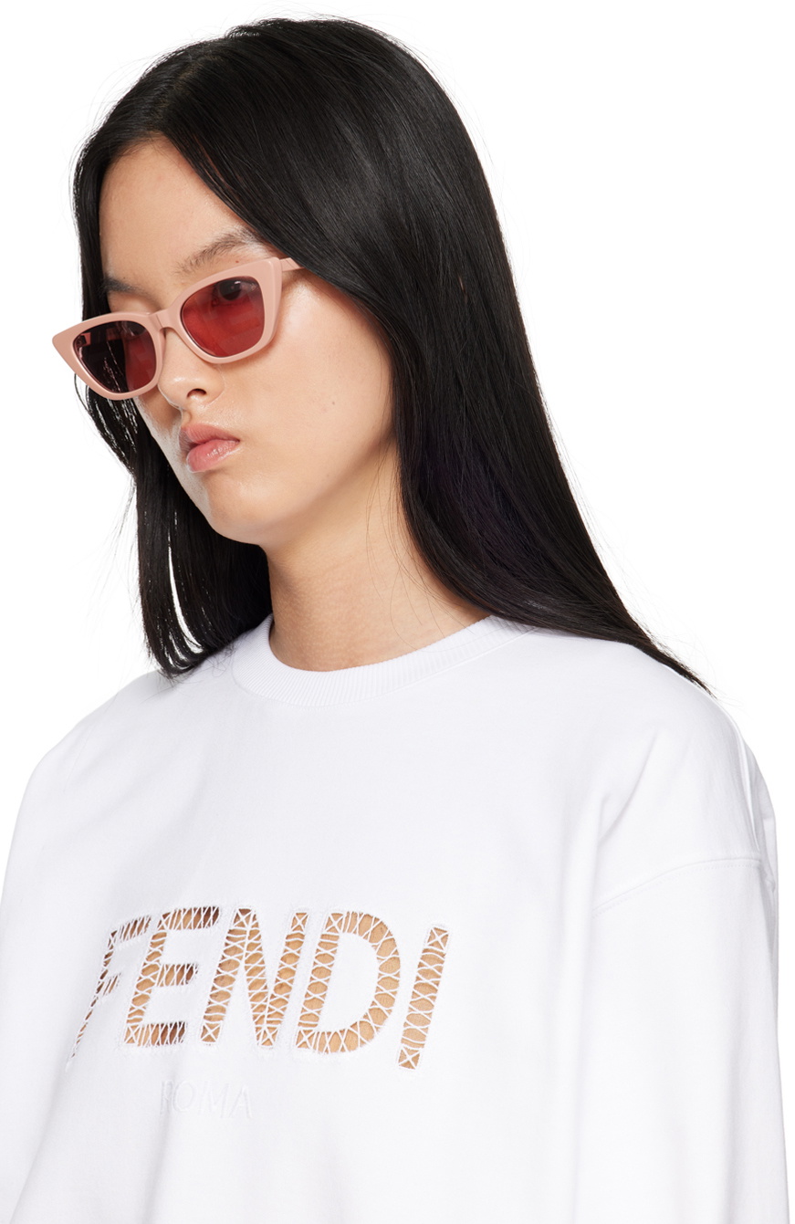 Fendi Pink Baguette Sunglasses Fendi display picture 3