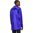 Matthew Adams Dolan Blue Oversized Oxford Shirt