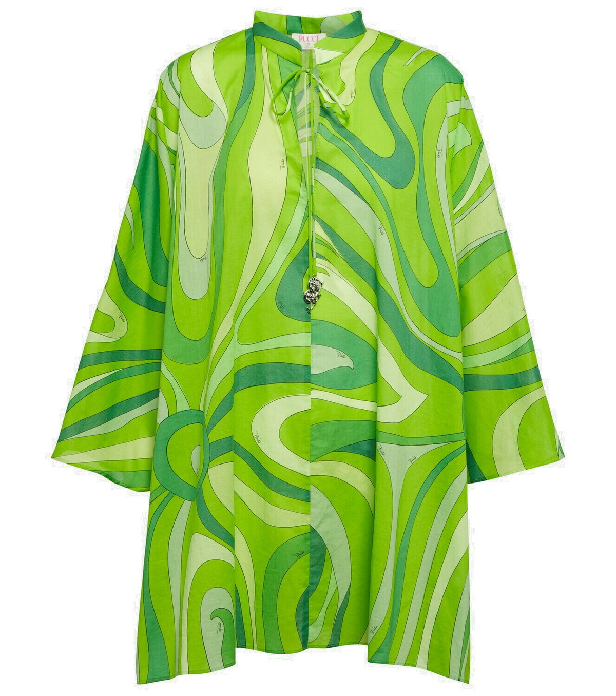 Pucci Printed cotton kaftan Emilio Pucci