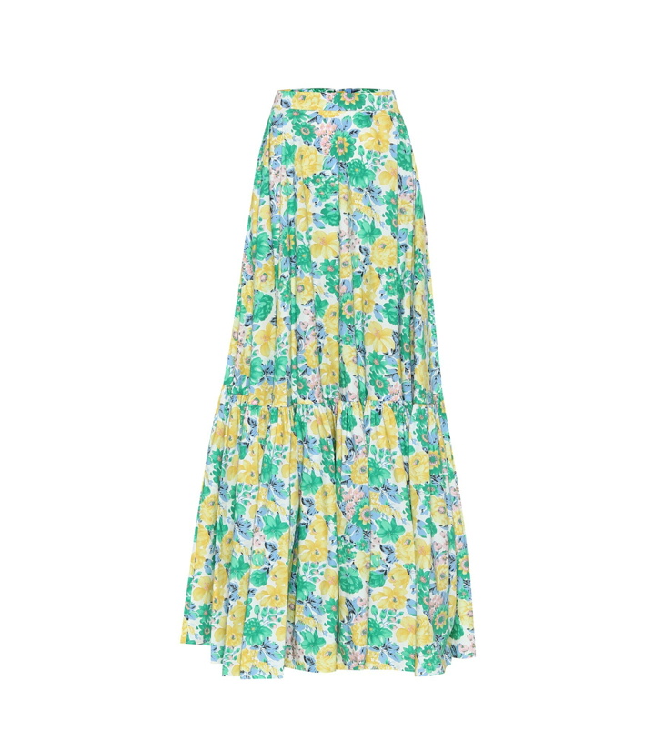 Photo: Plan C - Floral cotton maxi skirt