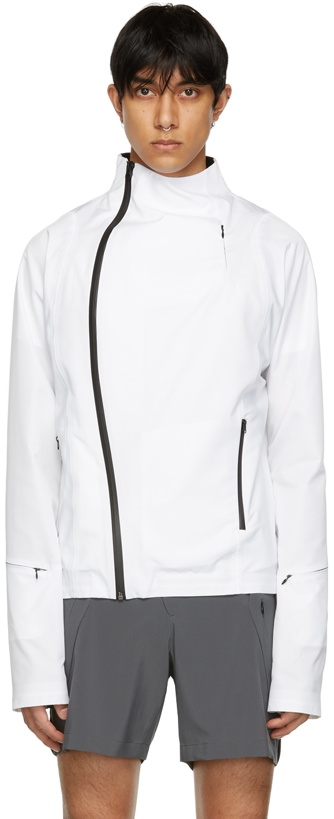 Photo: Hyein Seo White Poplin Jacket