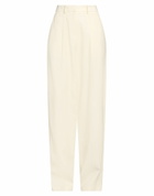 Magda Butrym Womens Pants Cream