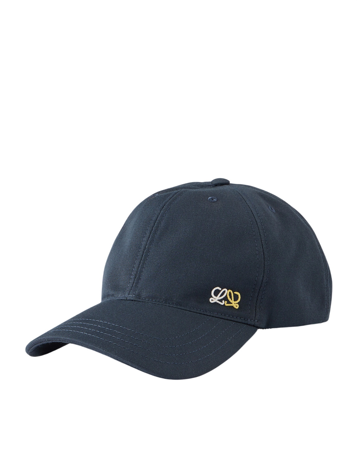  Originals MOD TREFOIL CAP ネイビー adidas Originals - Mod Trefoil Logo-Embroidered Canvas Baseball