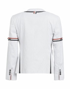 Thom Browne Womens Blazer Light in Grey