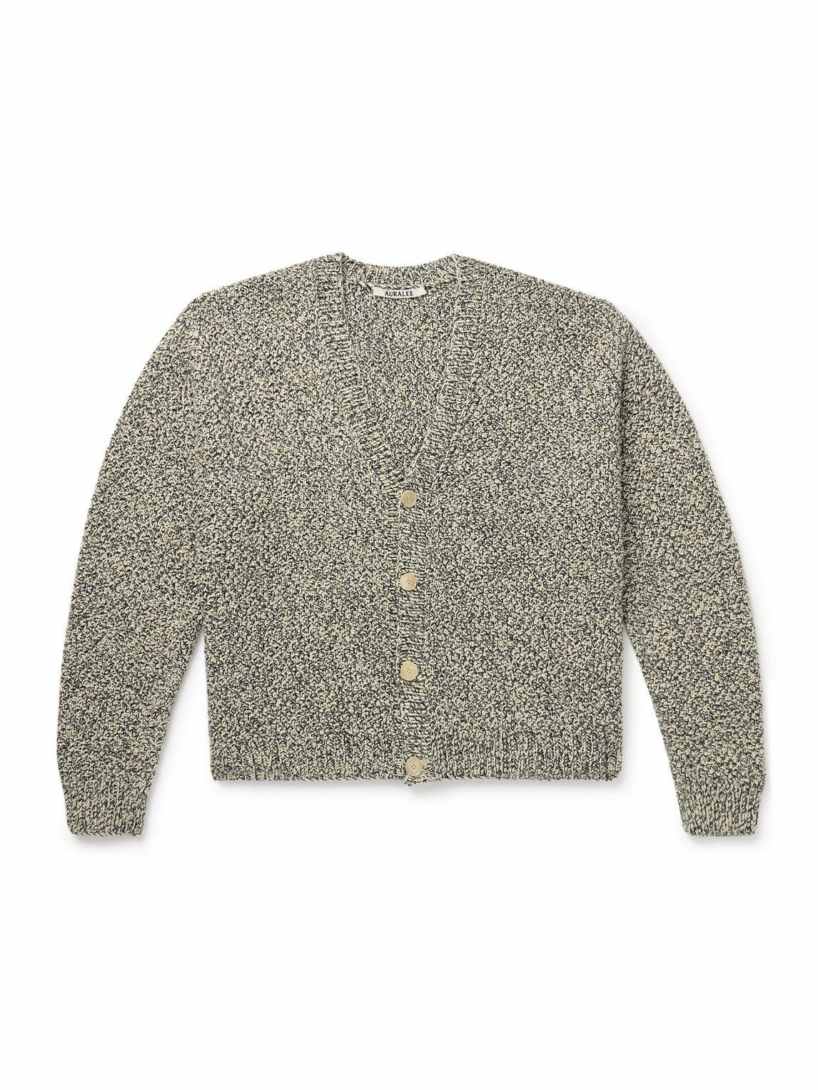 トップス AURALEE BABY CASHMERE KNIT CARDIGAN 24AW AURALEE - Women Baby Cashmere Knit Cardigan – Atelier New York