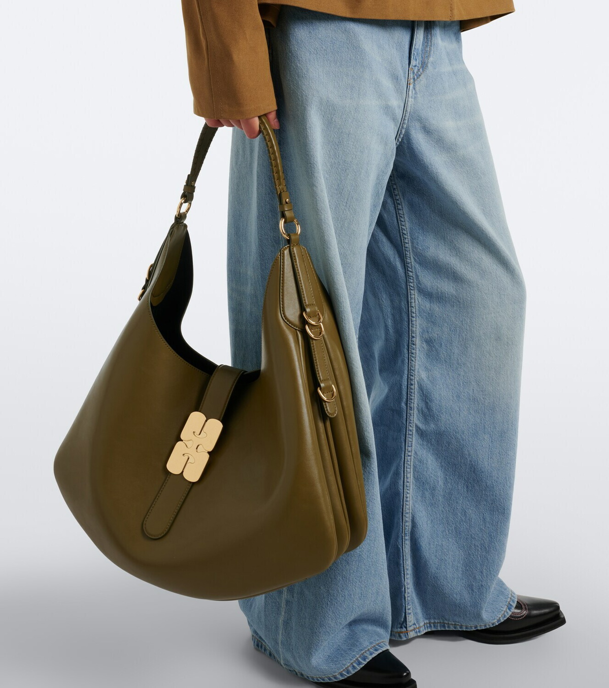 Ganni Kat Large shoulder bag