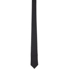 Balenciaga Navy Monogram Square Jacquard Tie
