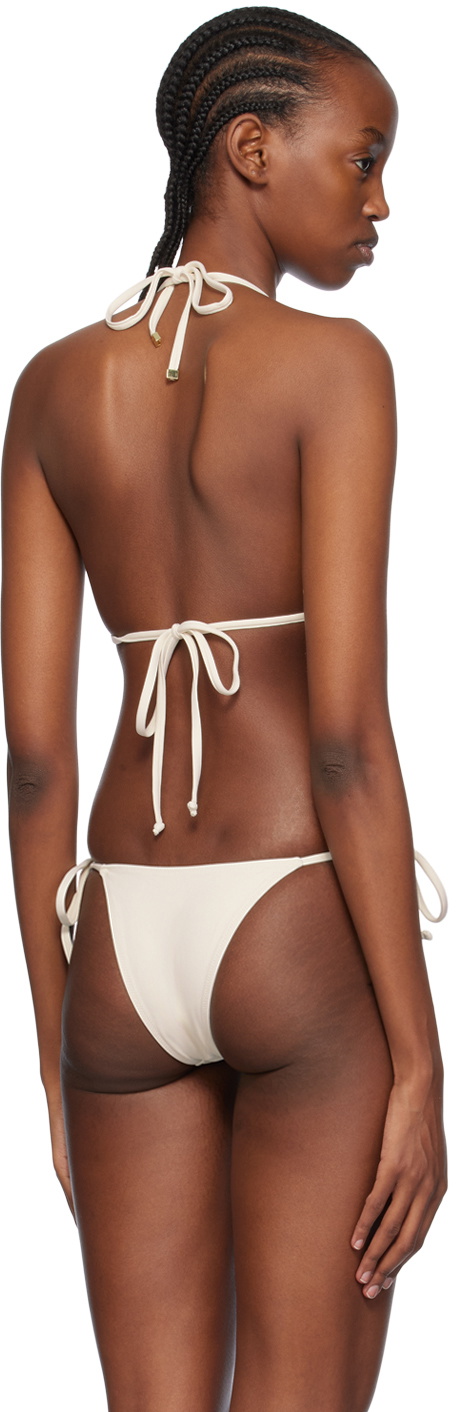 ÉTERNE Off-White Isla Bikini Top