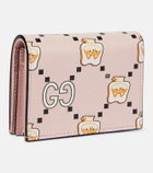 Gucci - Gucci Kawaii printed leather wallet