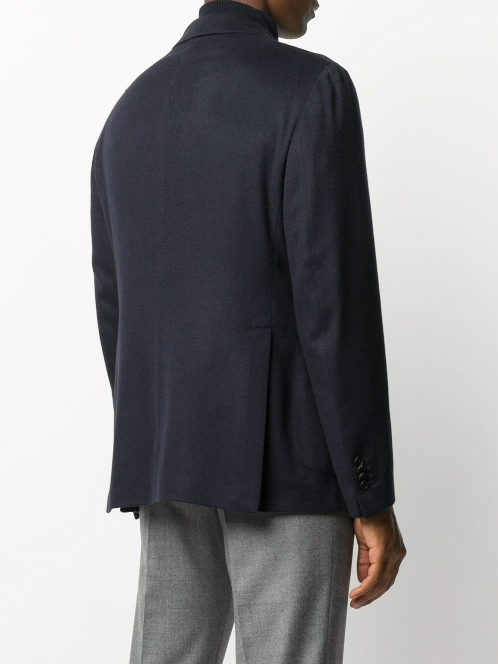 Tagliatore Cashmere Jacket in Blue