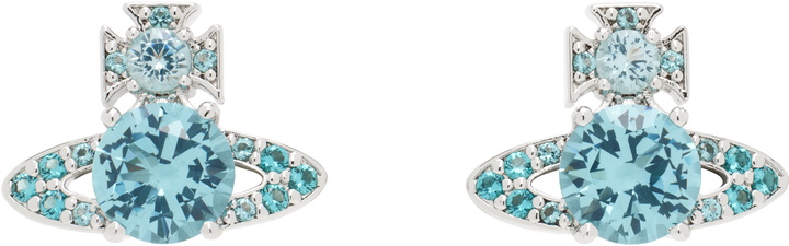 Photo: Vivienne Westwood Silver & Blue Ismene Earrings