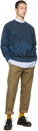 Nicholas Daley Navy Garment Dye Sweatshirt