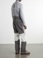 Brunello Cucinelli - Straight-Leg Panelled Shell Ski Pants - Gray