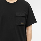Maharishi Men's Organic Utility Pocket T-Shirt in Black