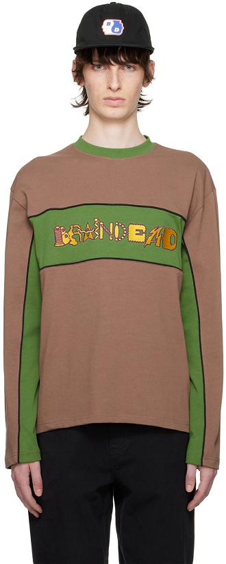 Photo: Brain Dead Brown Connections Long Sleeve T-Shirt