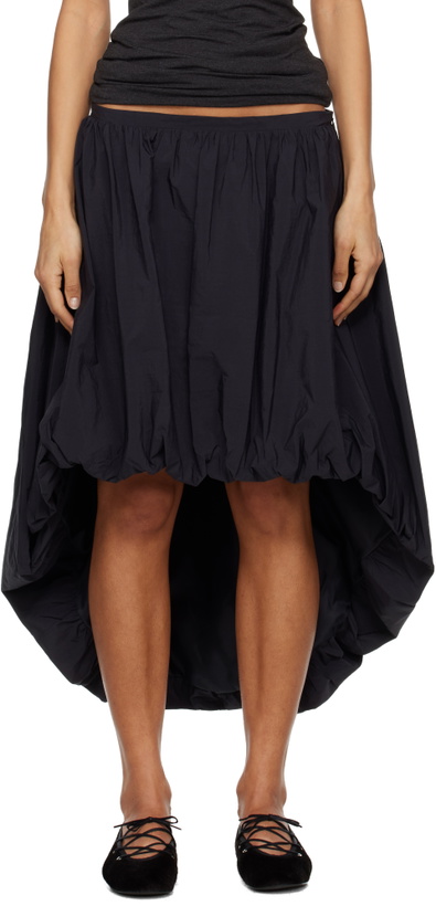 Photo: Paloma Wool Black Fanquir Midi Skirt