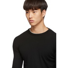 Rick Owens Black Lightening Level Round Neck Sweater