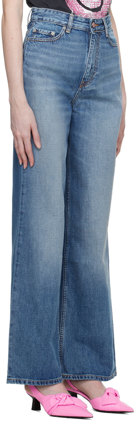 GANNI Blue Magny Jeans GANNI