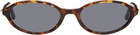 BONNIE CLYDE Brown Baby Sunglasses