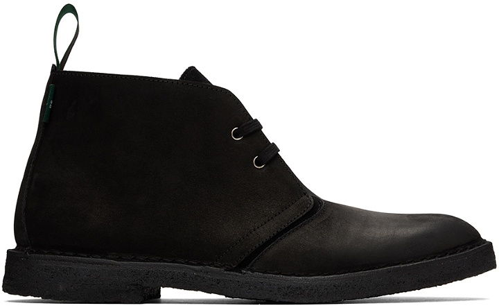 Photo: PS by Paul Smith Black Conroy Desert Boots