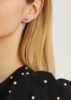 Roxanne First Scarlett Kiss 14kt Rose Gold Single Stud Earring - Pink - One Size