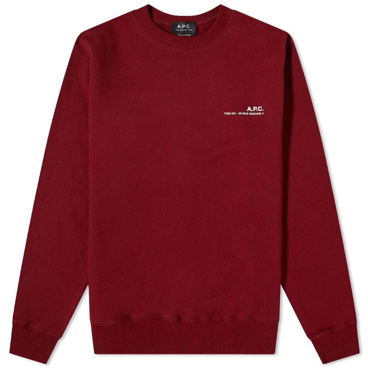 Photo: A.P.C. Item Crew Sweat