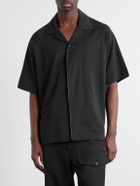 Jacquemus - La Chemise Jean Atelier Camp-Collar Jersey Shirt - Black