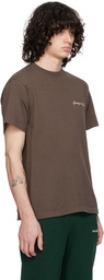 Sporty & Rich Brown Syracuse T-Shirt