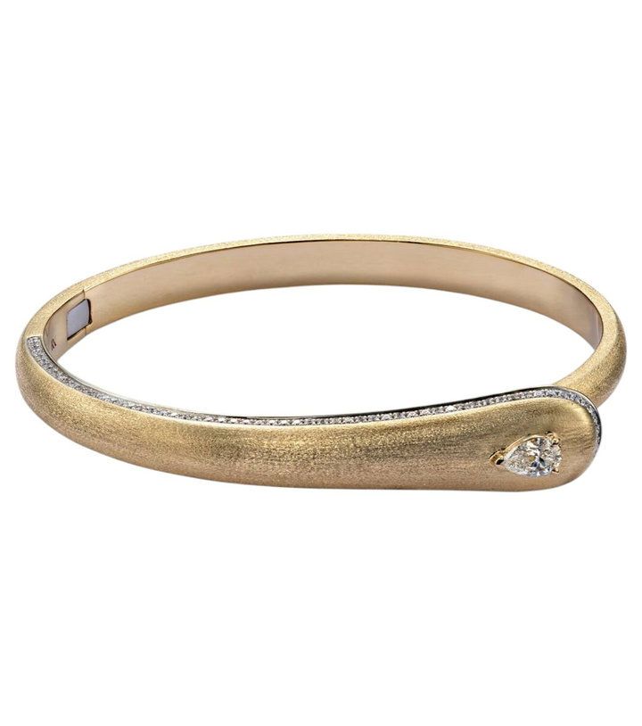 Photo: Rainbow K 18kt gold bracelet with diamonds