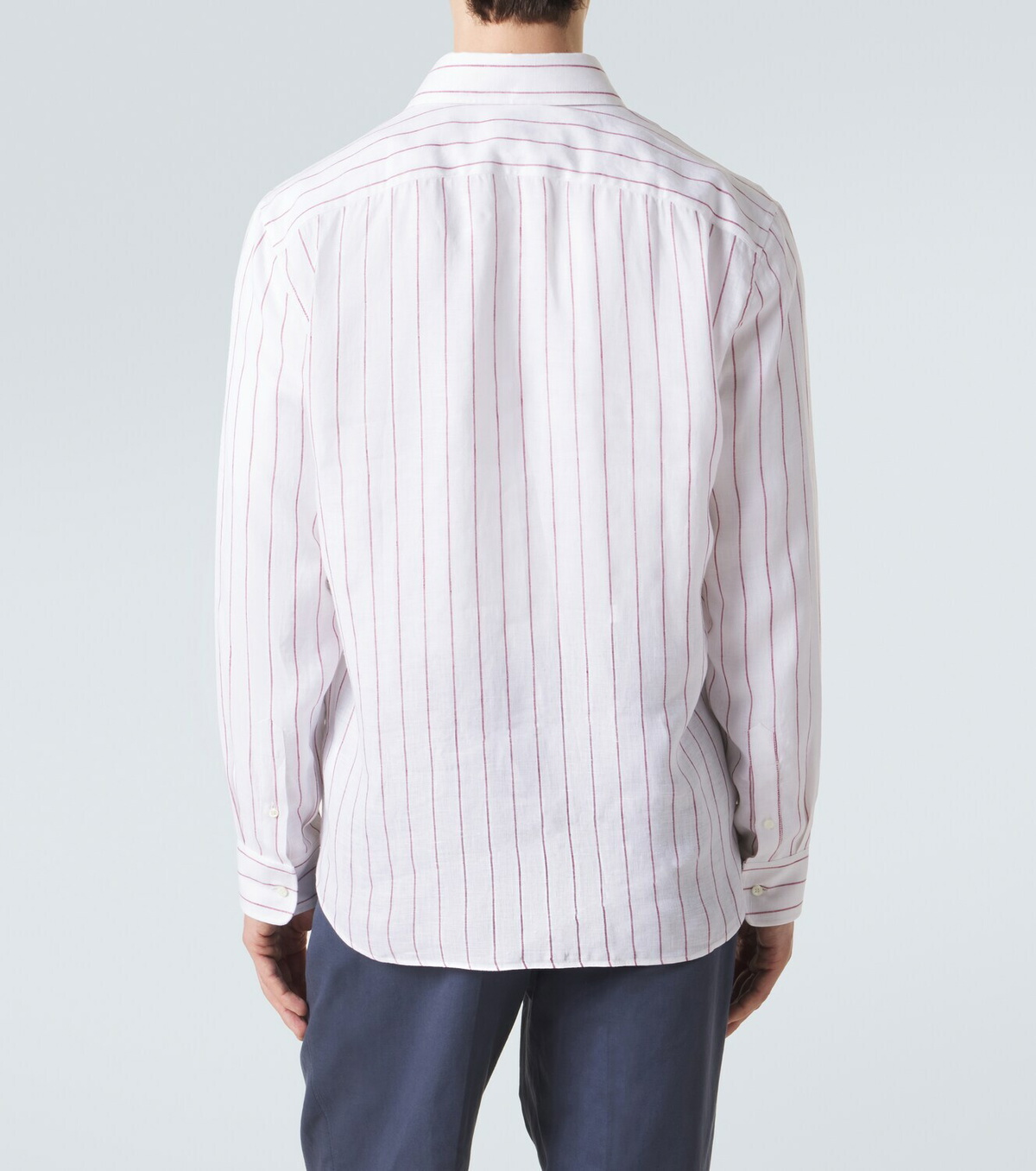 Brunello Cucinelli Striped linen shirt