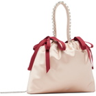Jimmy Choo Pink Drawstring Mini Top Handle Bag