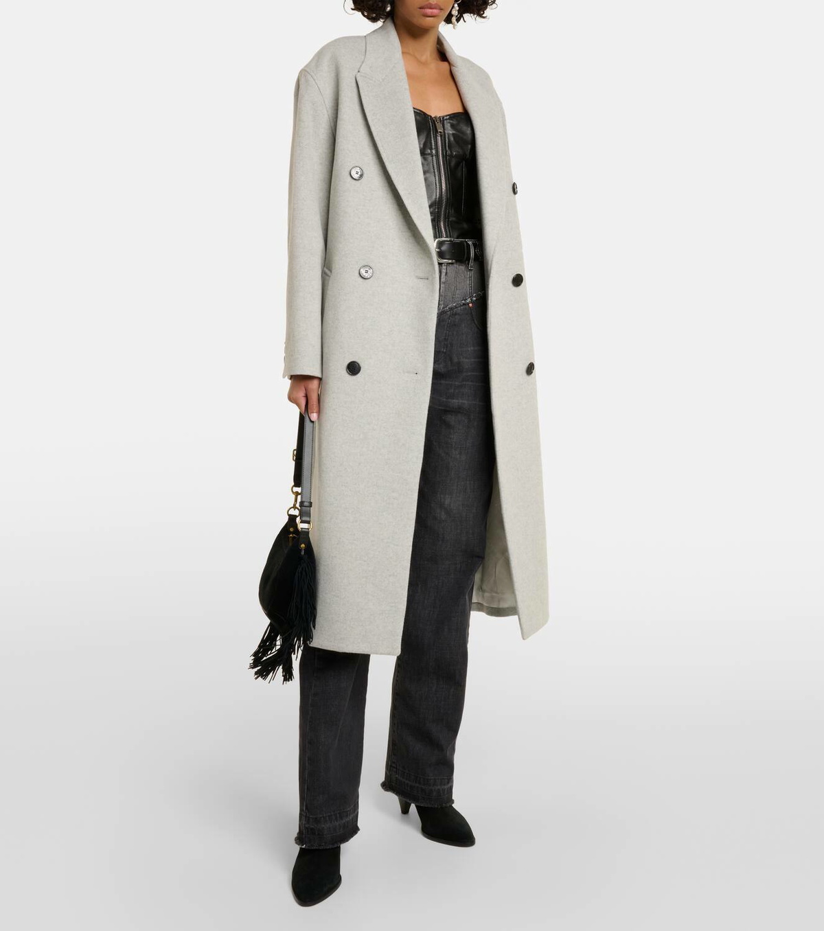 Isabel Marant Theodore wool-blend coat Isabel Marant