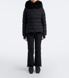 Moncler Grenoble Armoniques shearling-trimmed ski jacket