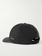 Zegna - Logo-Appliquéd Cotton-Blend Twill Baseball Cap - Black