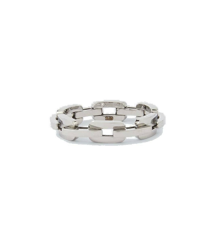 Photo: Shay Jewelry Mini Deco Link 18kt white gold ring