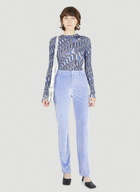 Maisie Wilen Mockumentary Velvet Pants