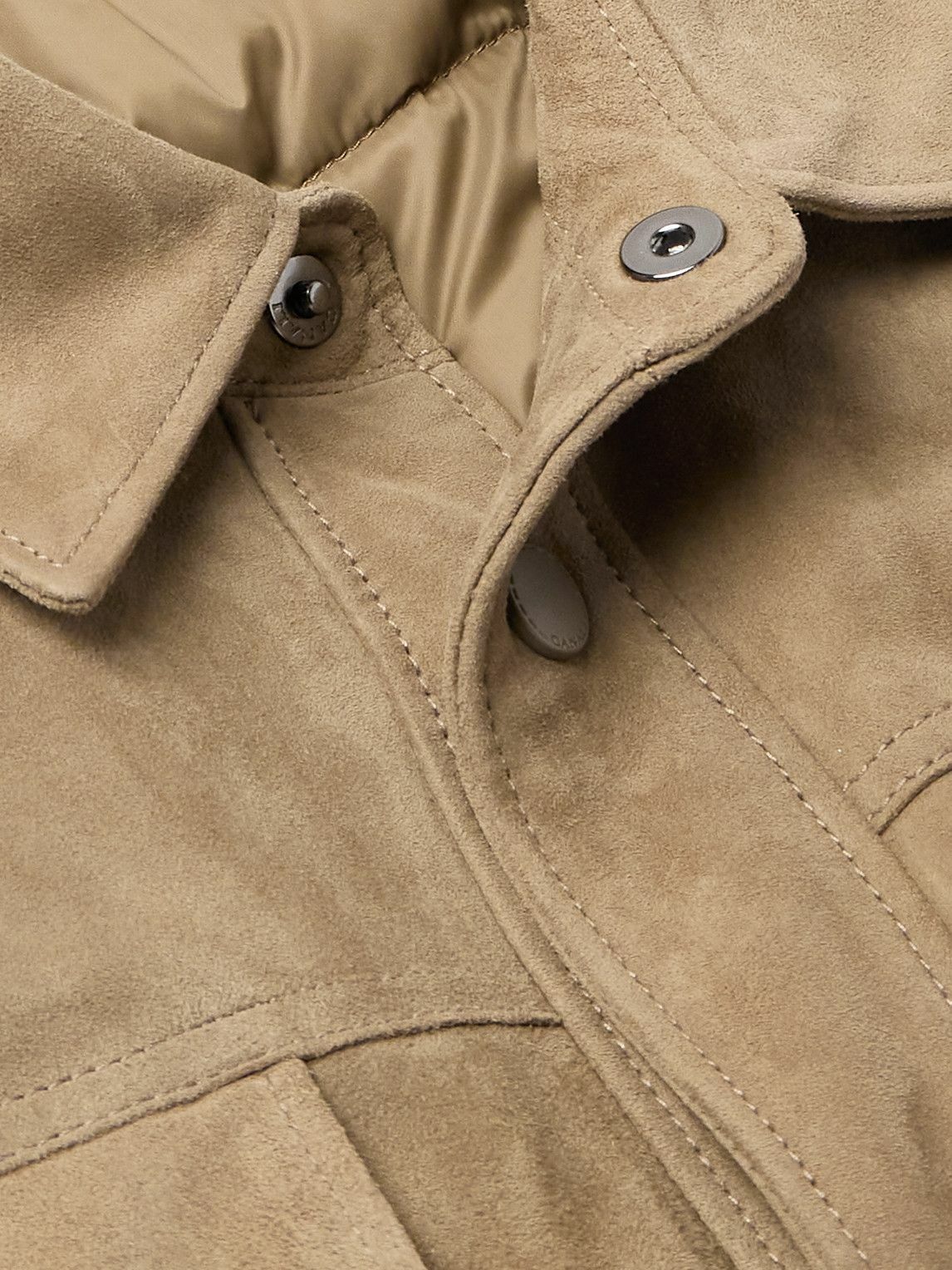 Canali - Suede Jacket - Brown