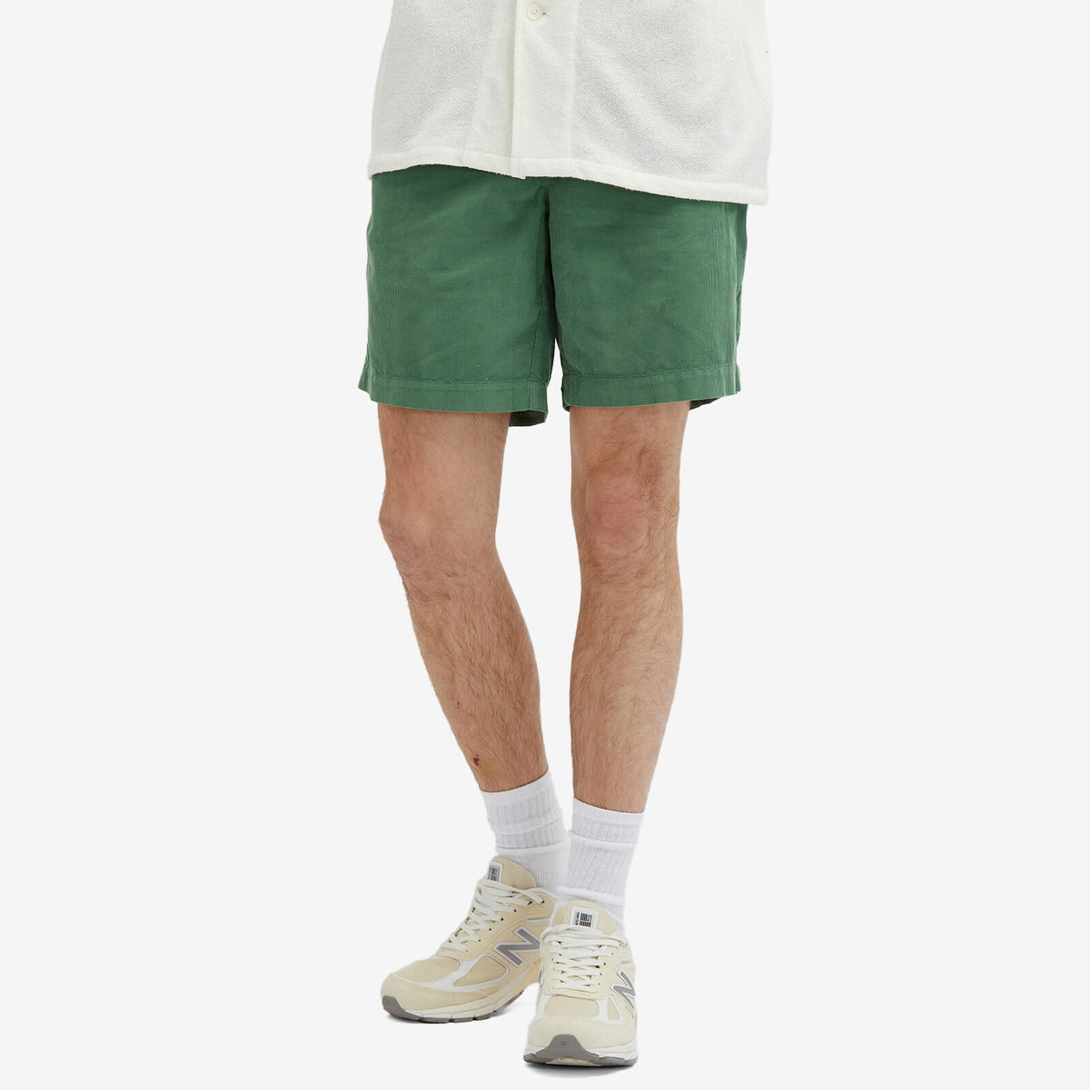 Kestin Men's Inverness Shorts in Fern Needle Cord