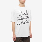 Bode Men's Tailor Shop T-Shirt in White