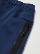 Nike - NSW Tapered Cotton-Blend Jersey Sweatpants - Blue