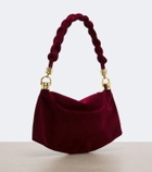 Chloé Marcie Foulard Small velvet shoulder bag