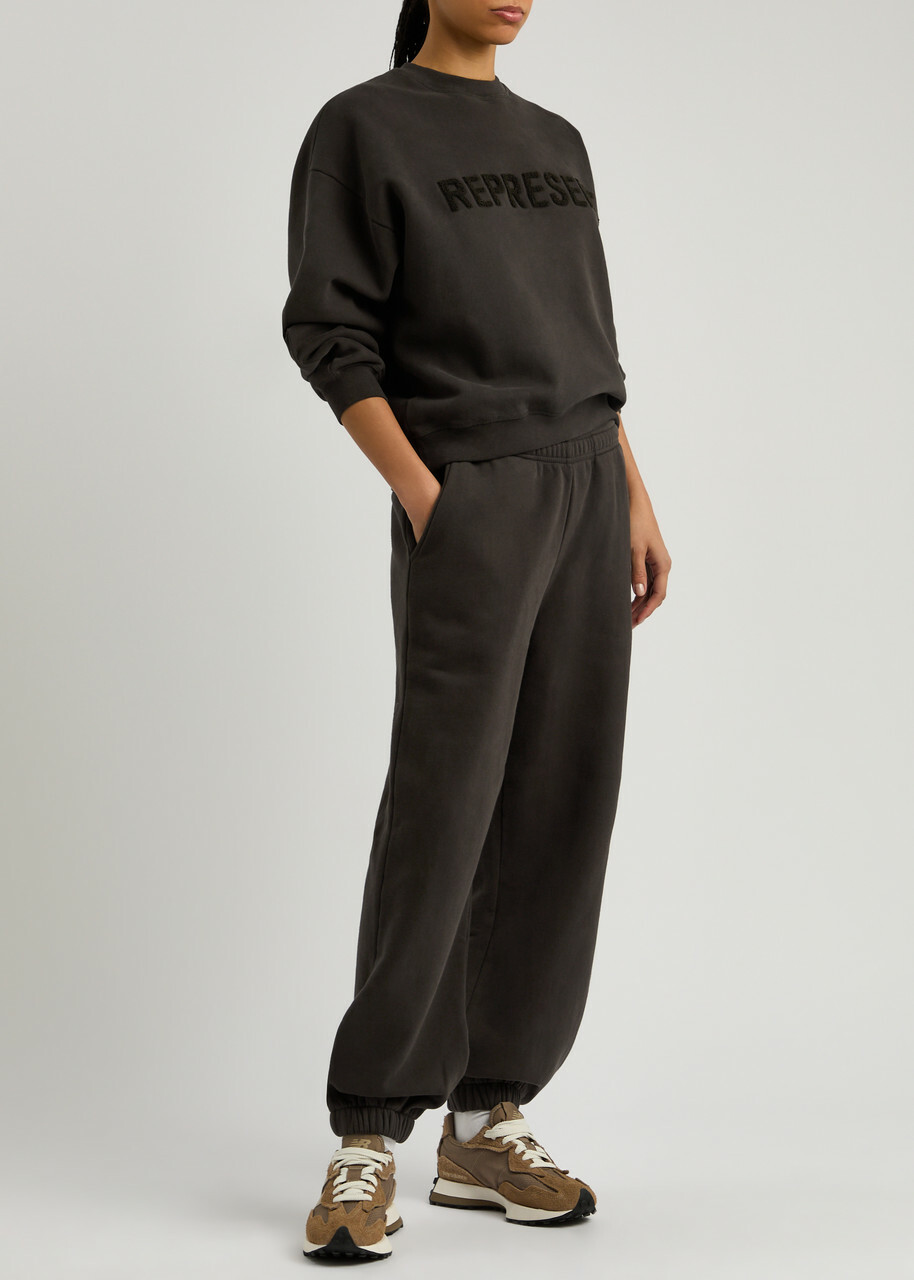 Represent Owners Club Cotton Sweatpants Chocolate