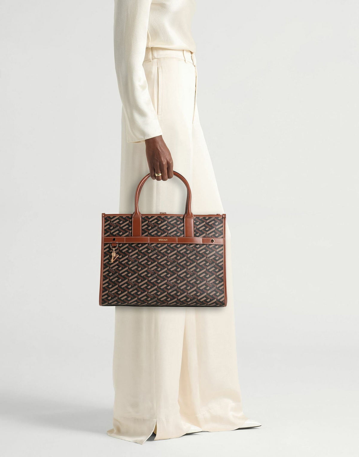 Versace Womens Handbag in Brown