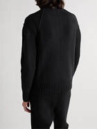 Moncler Genius - 6 Moncler 1017 ALYX 9SM Ribbed-Knit Half-Zip Sweater - Black