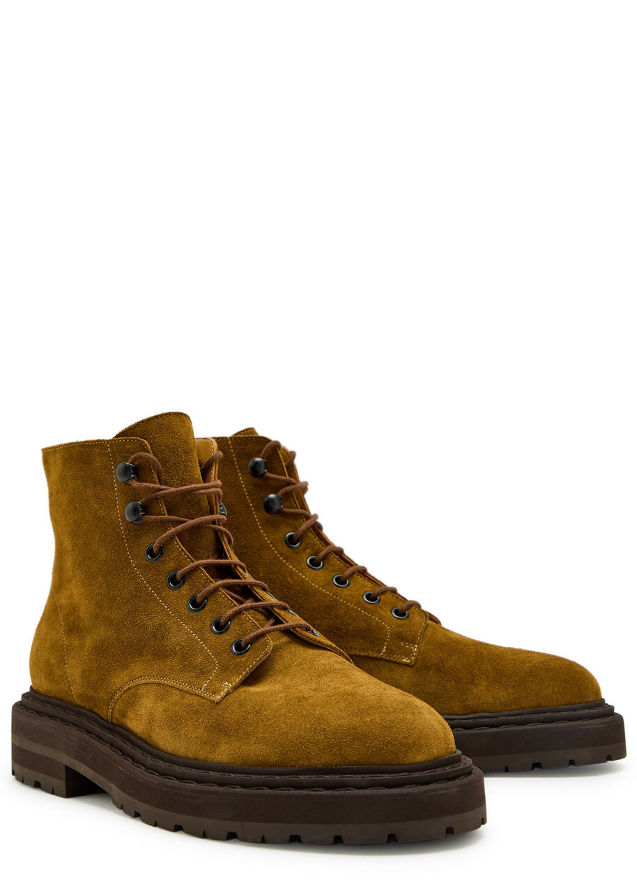 Legres Suede Ankle Boots Tan