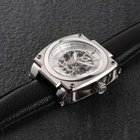 Polanti Torque Ii Auto Black Dial Mens Watch PLT2002LB-SV