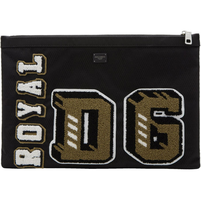 Photo: Dolce and Gabbana Black Royal Pouch